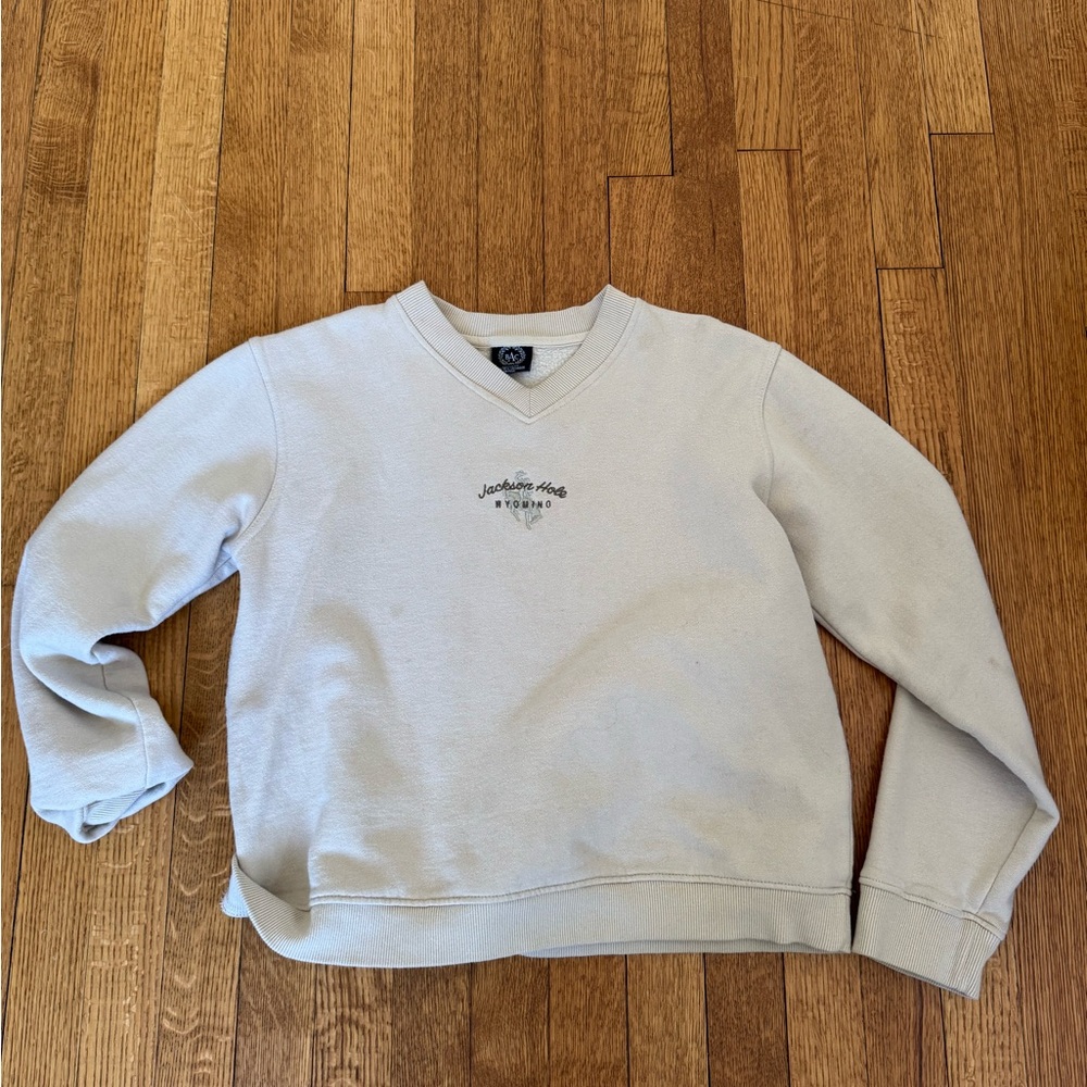 Jackson Hole Beige Sweater